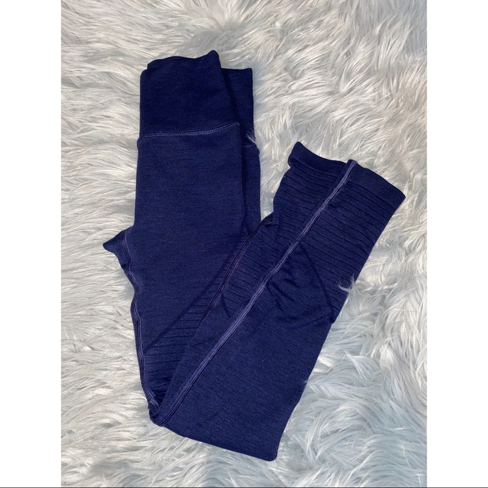 Alphalete OG Revival Leggings in Navy Blue